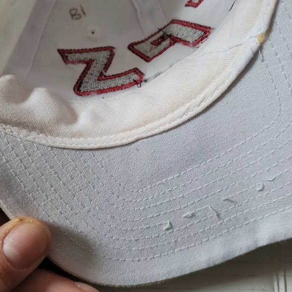 STARTER The Right Hat TBS Softball Adjustable Hat White NWT - Picture 8 of 9